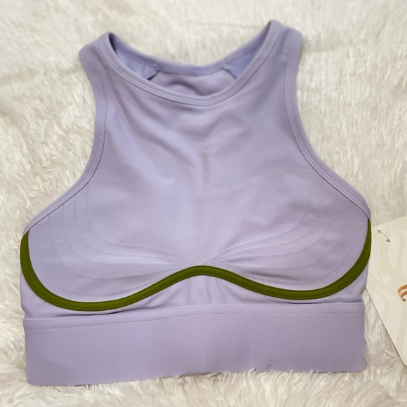 NWT BRA Blare High-Impact Sport Bra ll Frosted Fabletics Regular XXS. - Picture 1 of 16